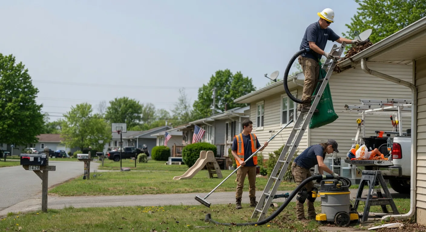 Gutter Installation in Magnetic Springs, OH near me